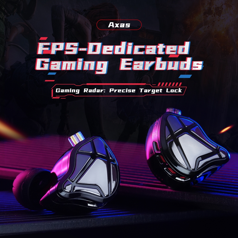 Desk Hifi Setup - KZ Axas FPS-Dedicated In Ear Gaming