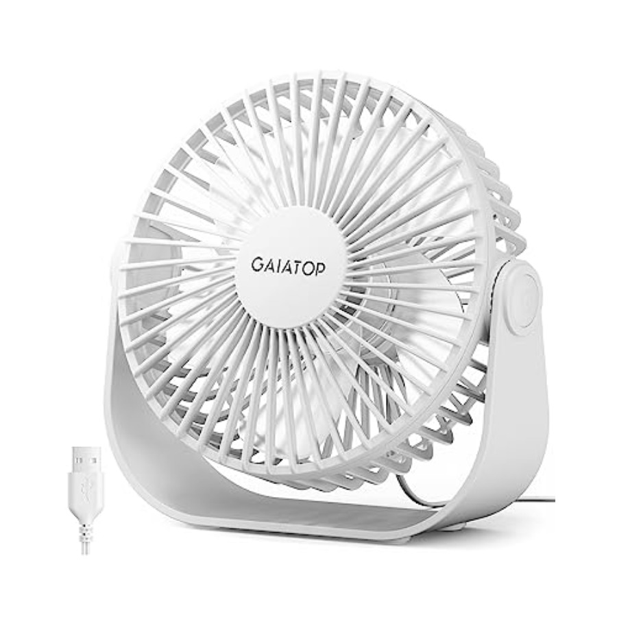 Fan Desk Small Usb - USB Desk Fan, 3 Speeds Strong
