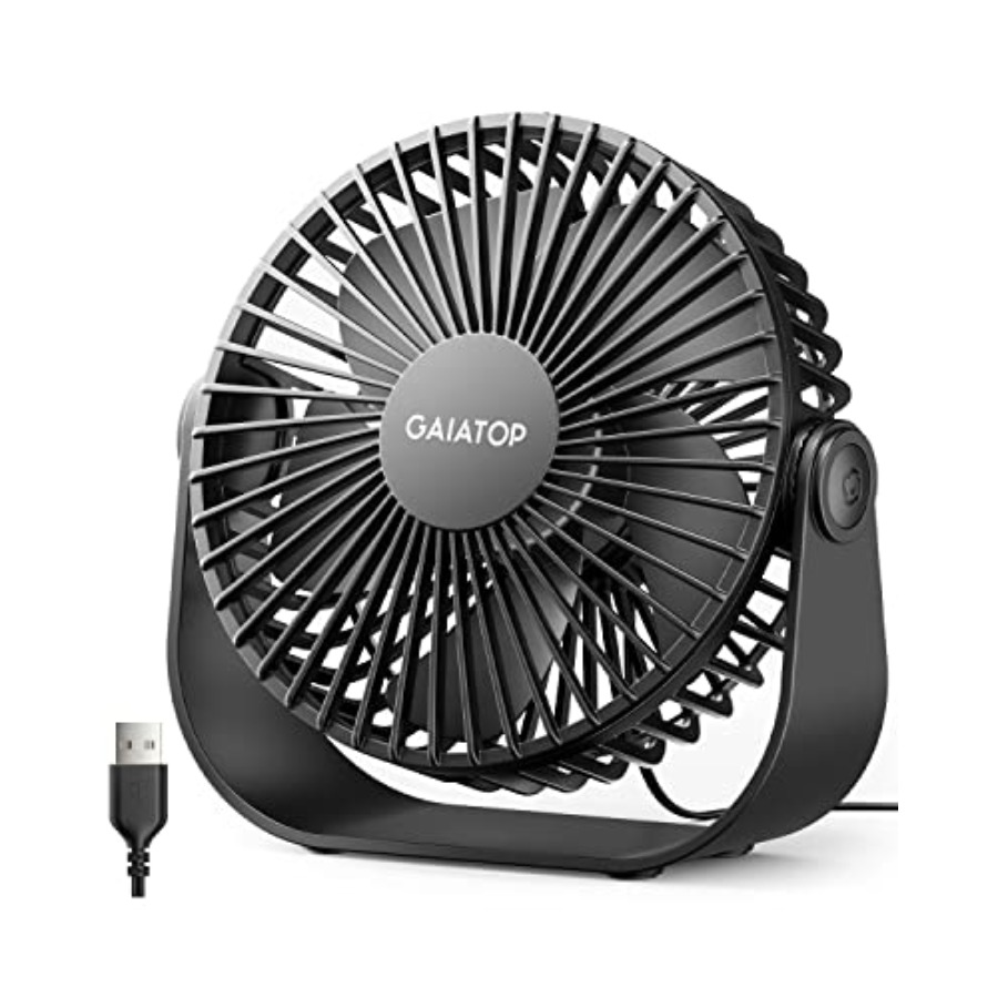 Fan Desk Small Usb - USB Desk Fan, 3 Speeds Strong