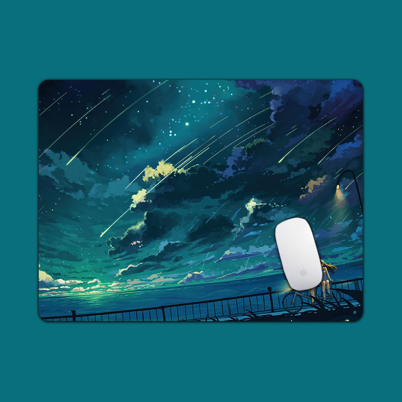 Desk Setup Carpet - Mausepad Small Table Mat Anti-slip Padmouse