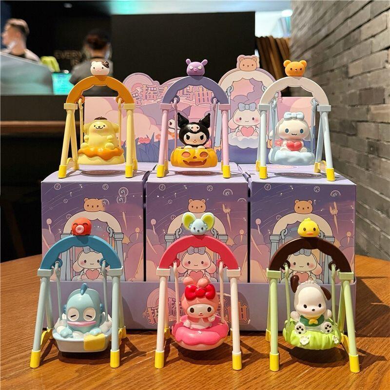 Desk Setup Design - Sanrio Cartoon Cinnamoroll Melody Cradle Swing