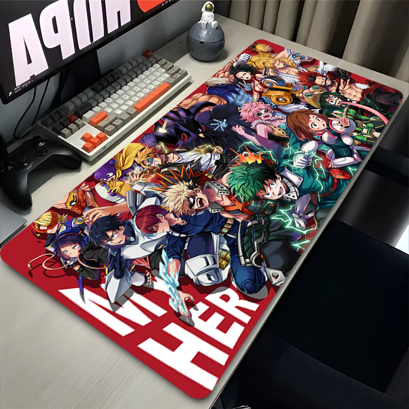 Desk Setup Carpet - Mouse Pad Anime My Hero Academia