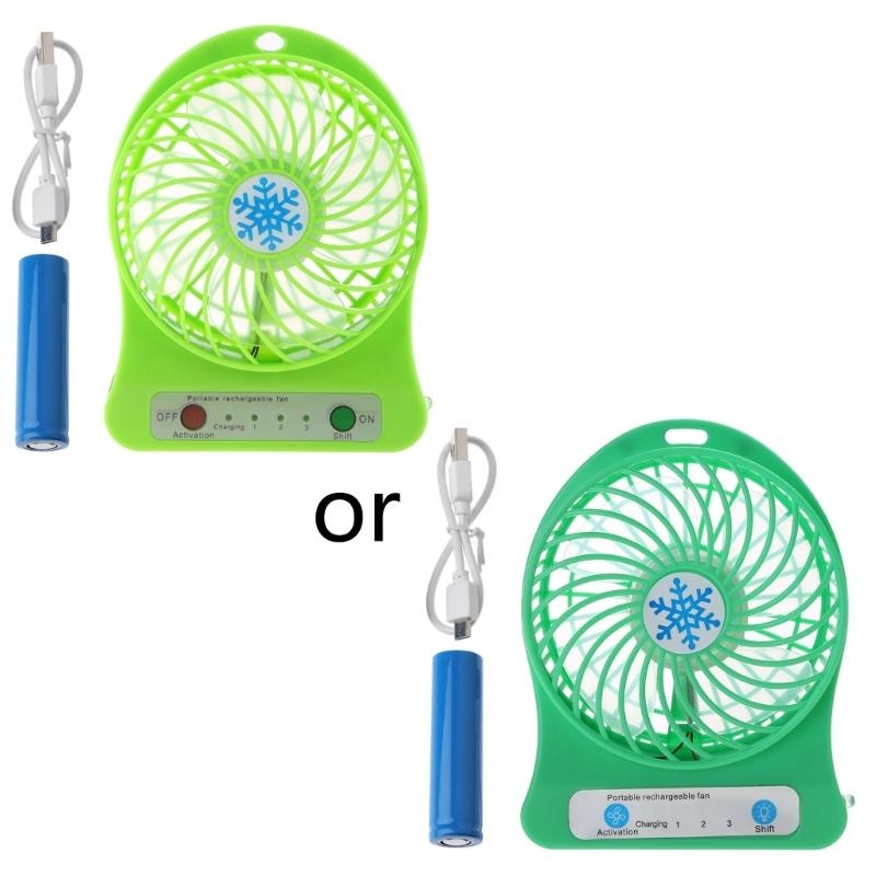 Fan Desk Small Usb - 1PC USB Desktop Fan With 18650
