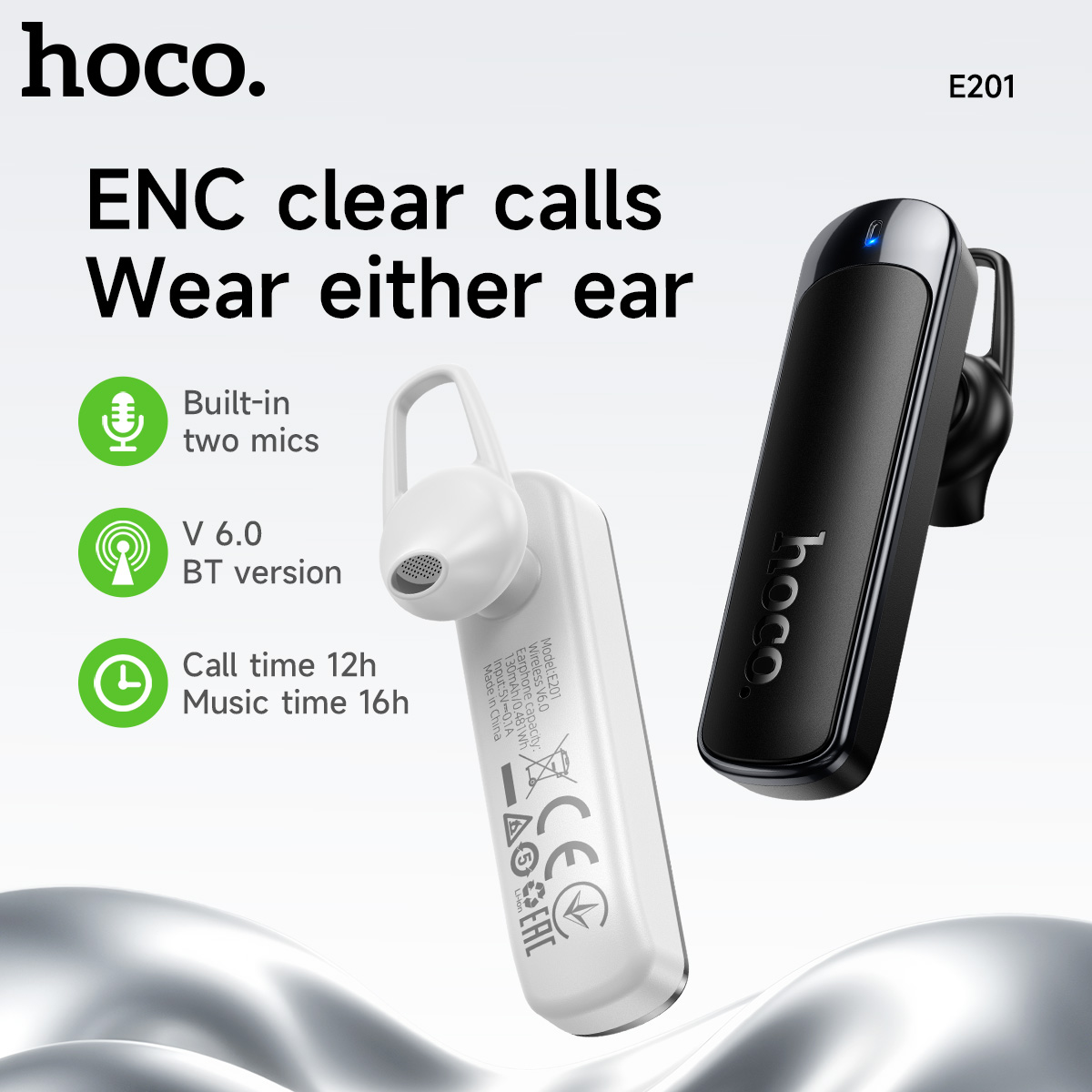 Desk Hifi Setup - HOCO E201 ENC Calling Noise Cancelling