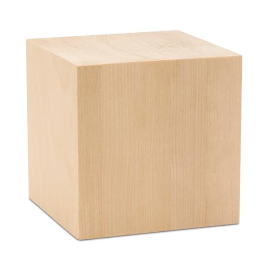 Monitor Riser Wood - DIY Wood Cubes, Pack of 1