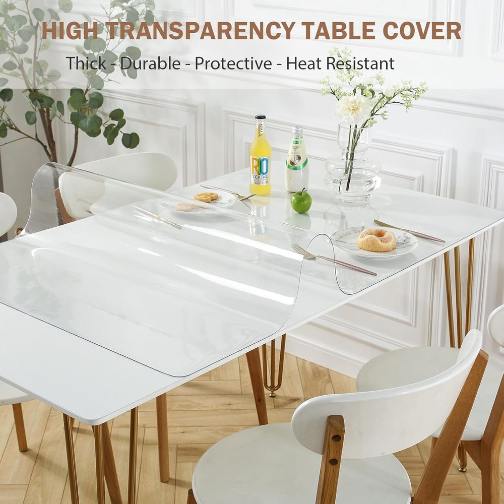 Clear Desk Mat 16x36 Inches, 1 - Desk Setup Carpet のレビューと価格
