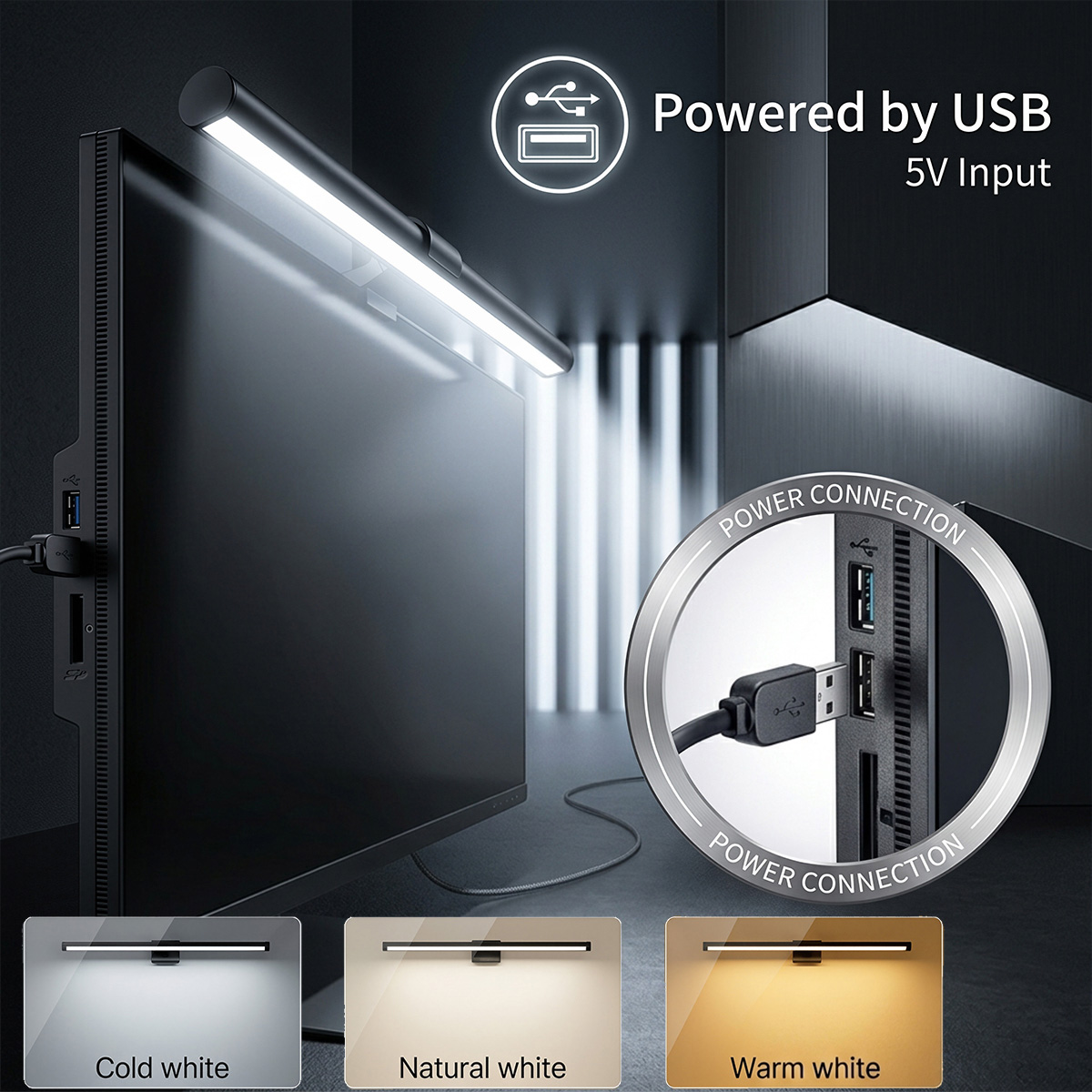 USB Powered LED Computer Scree - Led Desk Light Usb のレビューと価格