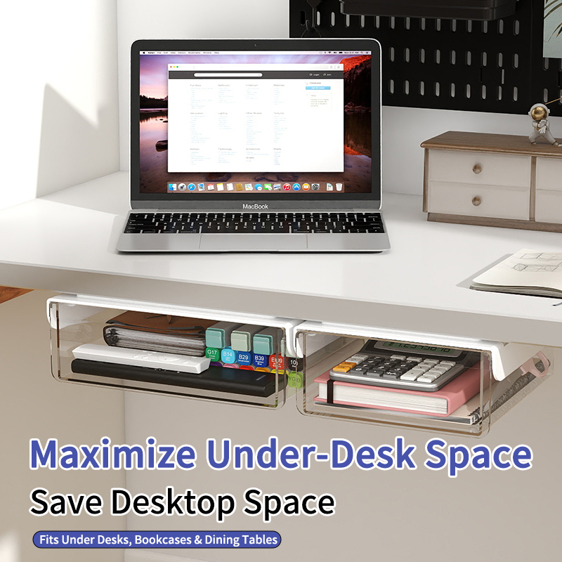 Under Desk Hidden Drawer Syste - Desk Setup Study のレビューと価格