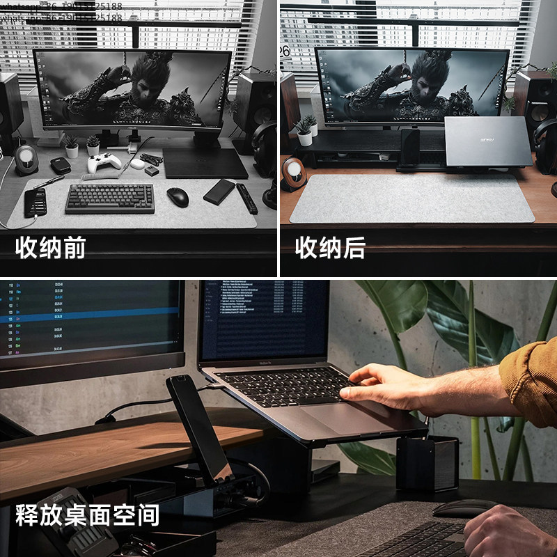 Z3 Modular Monitor Stand Riser - Monitor Riser Wood のレビューと価格
