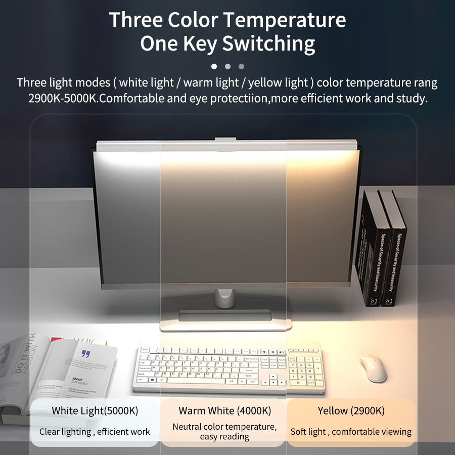 50cm Computer Monitor Light Ba - Led Desk Light Usb のレビューと価格