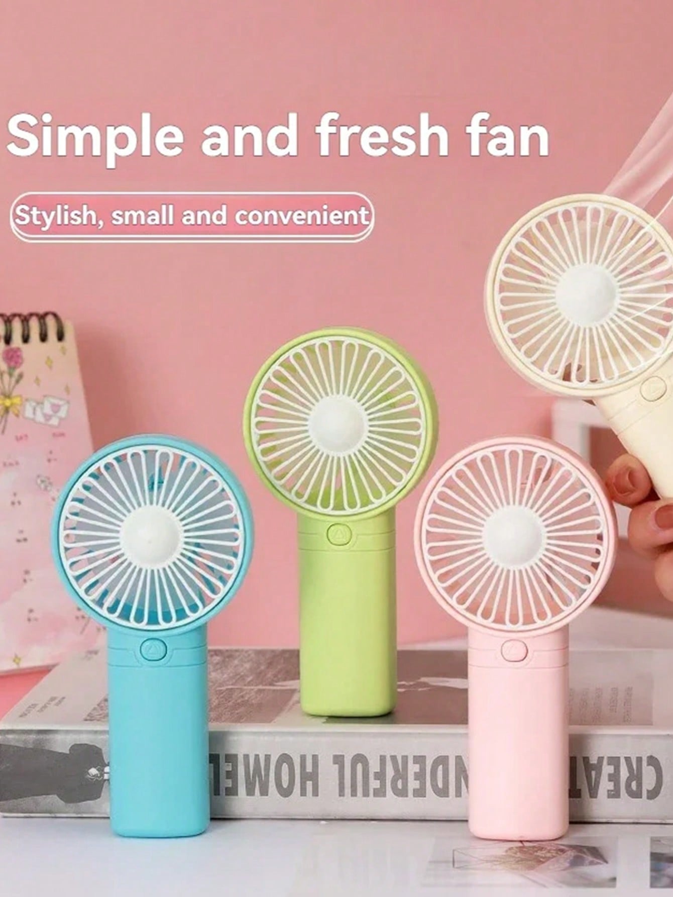 Upgraded Mini Desk Fan With Bu - Fan Desk Small Usb のレビューと価格