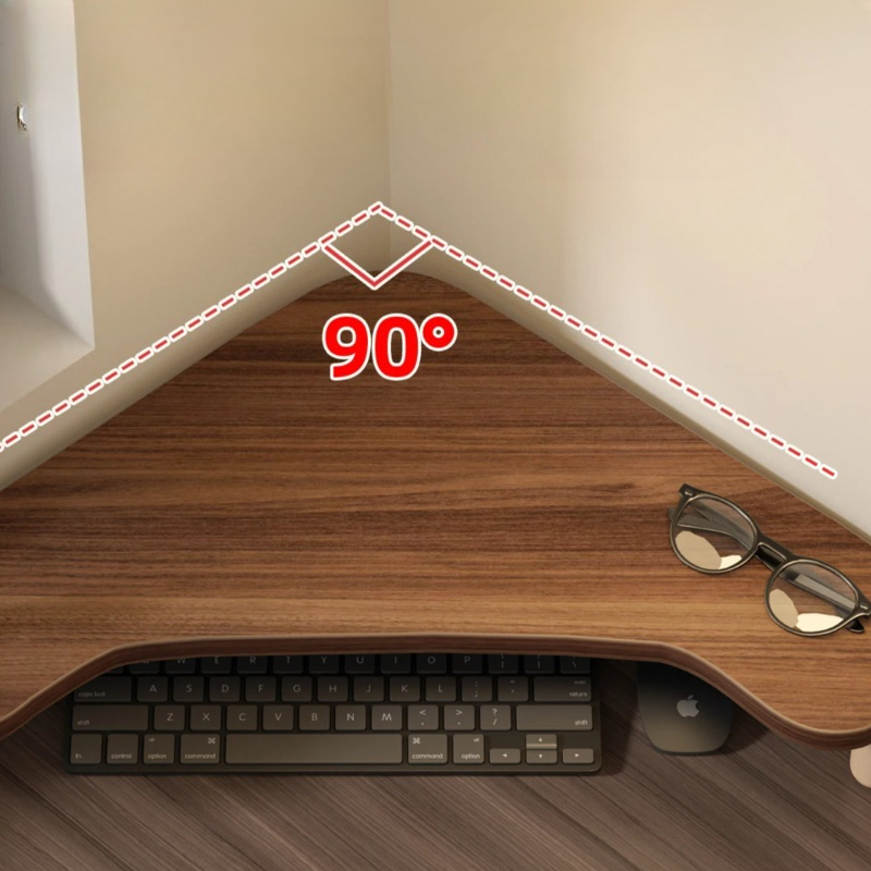 Corner Computer Stand, Triangl - Monitor Riser Wood のレビューと価格
