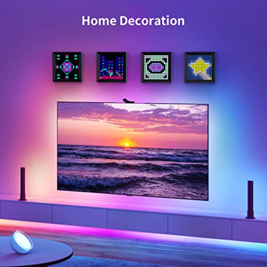 LED Light Pixel Display Panel  - Desk Setup Room のレビューと価格