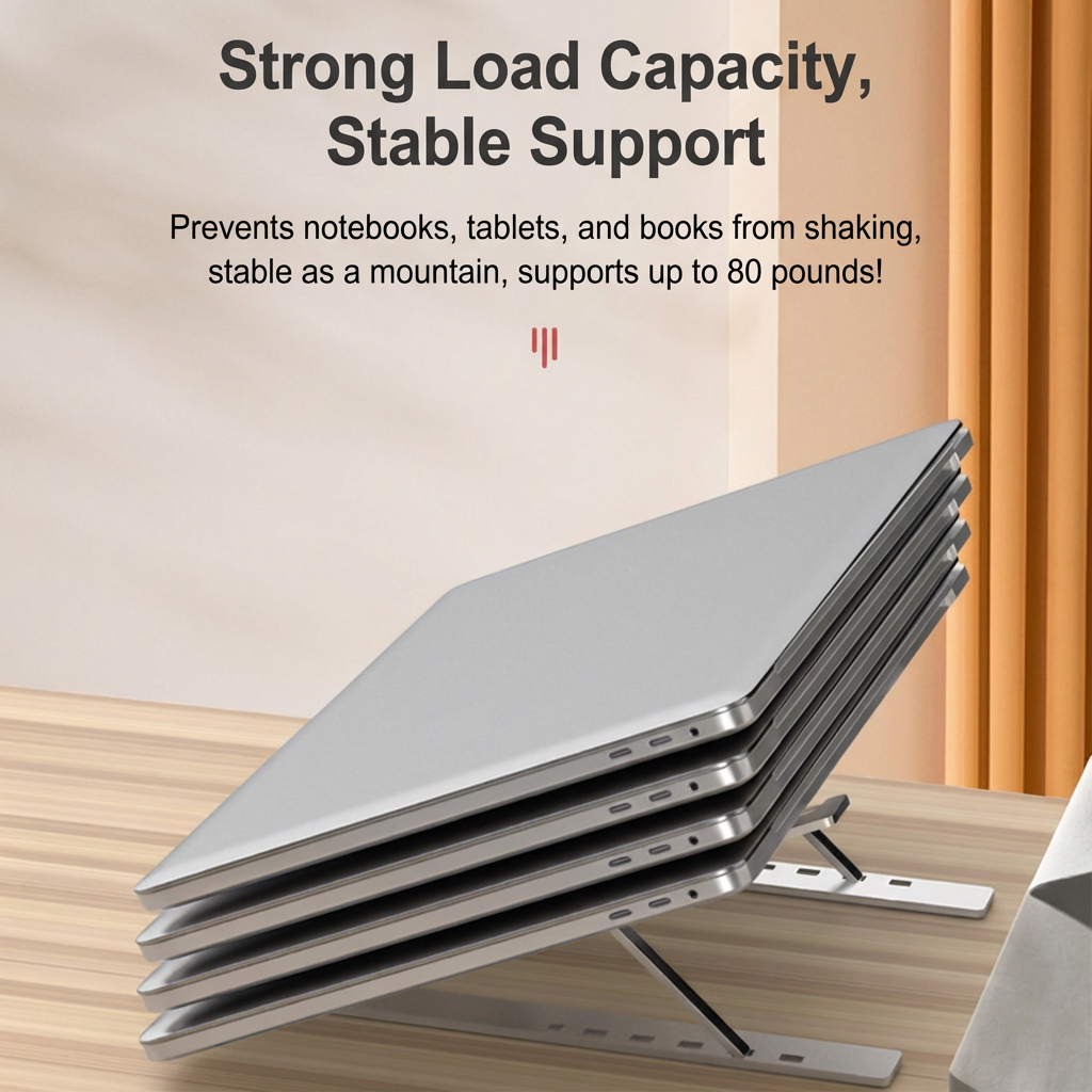 Adjustable Laptop Stand, Folda - Desk Setup Macbook のレビューと価格