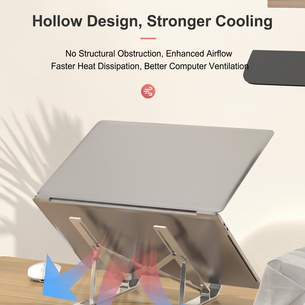 Adjustable Laptop Stand, Folda - Desk Setup Macbook のレビューと価格