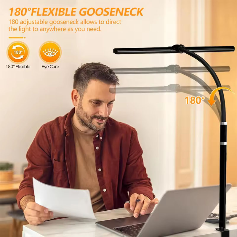 USB-Powered Clip Light LED Des - Led Desk Light Usb のレビューと価格