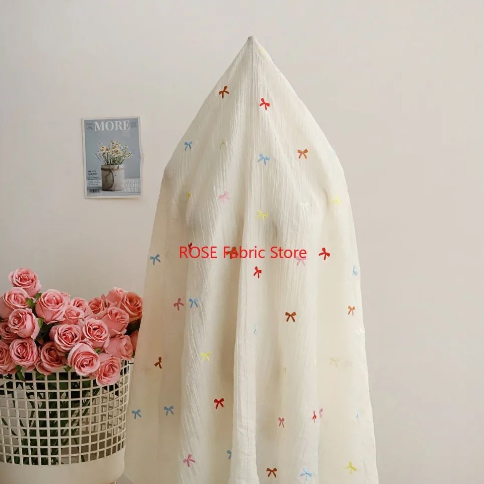 Colorful bow pattern embroider - Desk Setup Design のレビューと価格