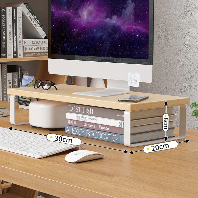 Simple storage rack Notebook c - Monitor Riser Wood のレビューと価格