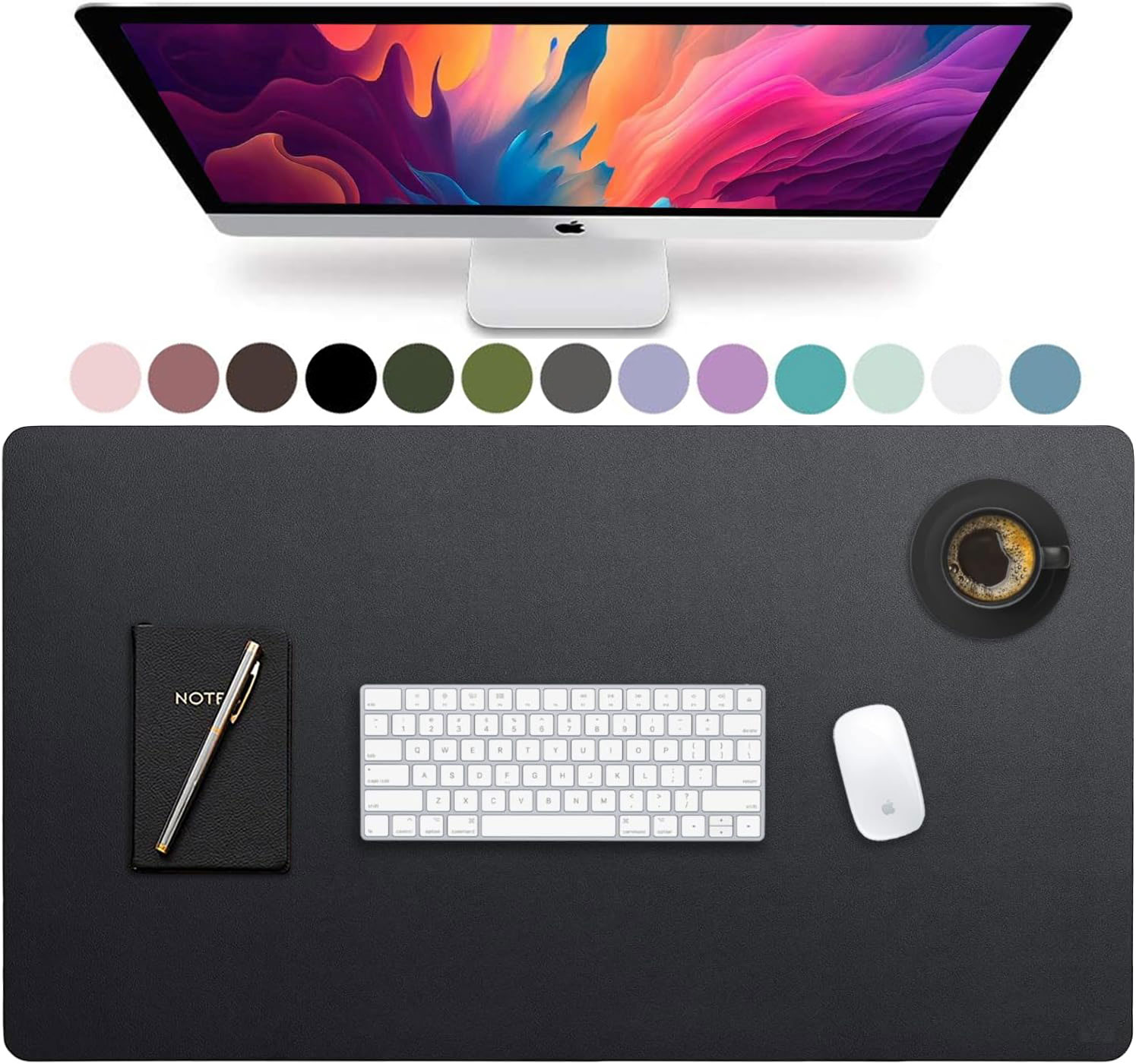 Large Size Leather Desk Pad,Of - Desk Setup Carpet のレビューと価格
