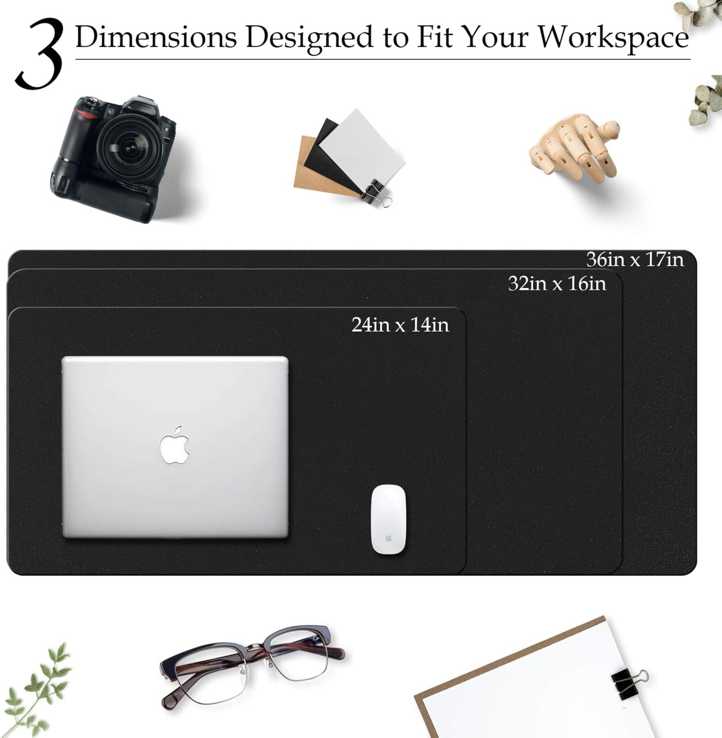 Large Size Leather Desk Pad,Of - Desk Setup Carpet のレビューと価格
