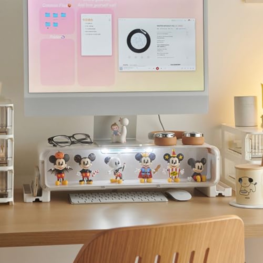Monitor Stand Riser Computer M - Monitor Riser Wood のレビューと価格