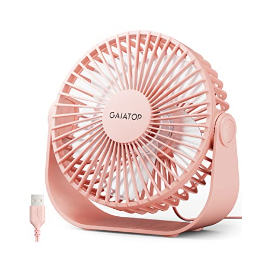 USB Desk Fan, 3 Speeds Strong  - Fan Desk Small Usb のレビューと価格