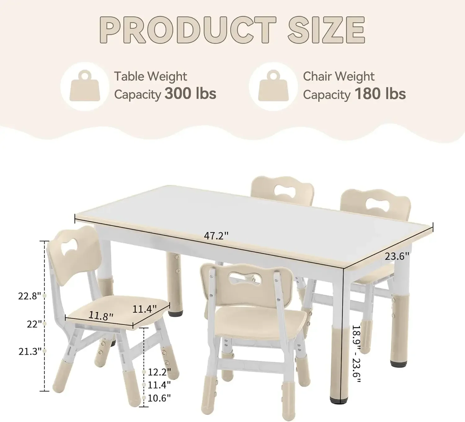 Kids Study Table and Chairs Se - Desk Setup Study のレビューと価格