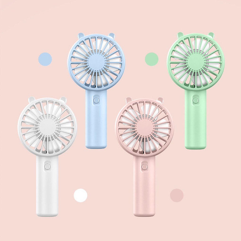 Handheld Fan Portable USB Rech - Fan Desk Small Usb のレビューと価格