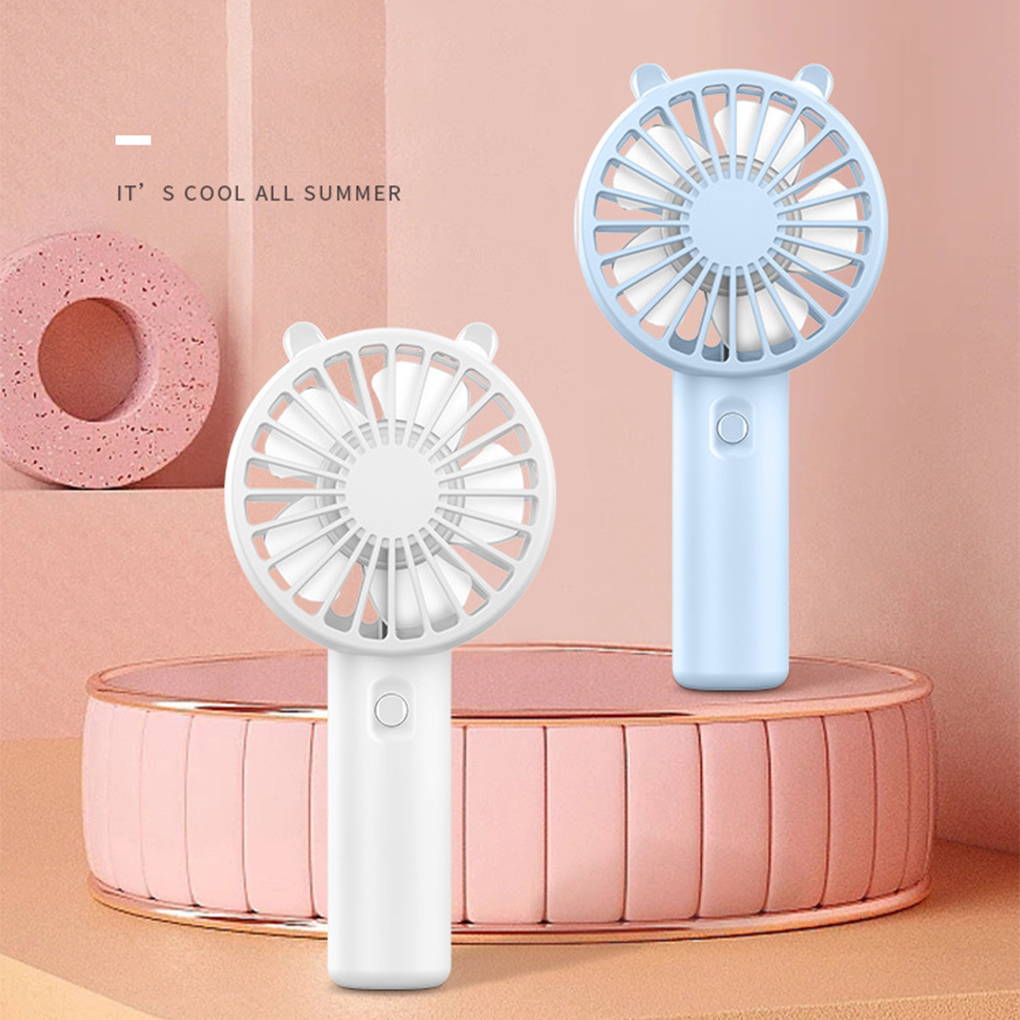 Handheld Fan Portable USB Rech - Fan Desk Small Usb のレビューと価格