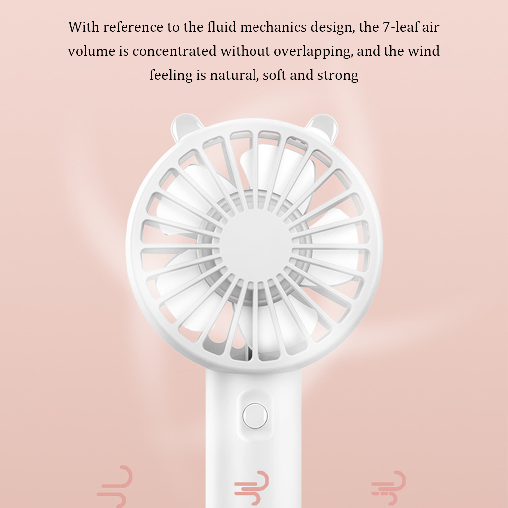 Handheld Fan Portable USB Rech - Fan Desk Small Usb のレビューと価格
