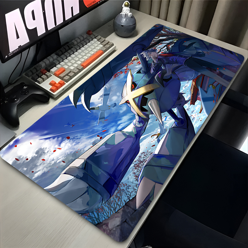 Computer Desk Mat Game P-pokem - Desk Setup Carpet のレビューと価格
