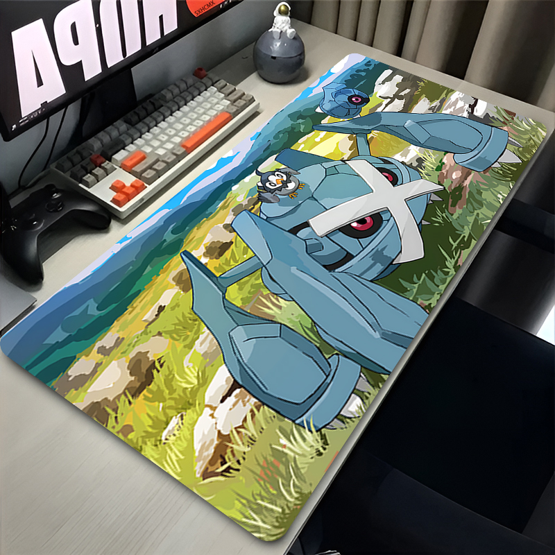 Computer Desk Mat Game P-pokem - Desk Setup Carpet のレビューと価格