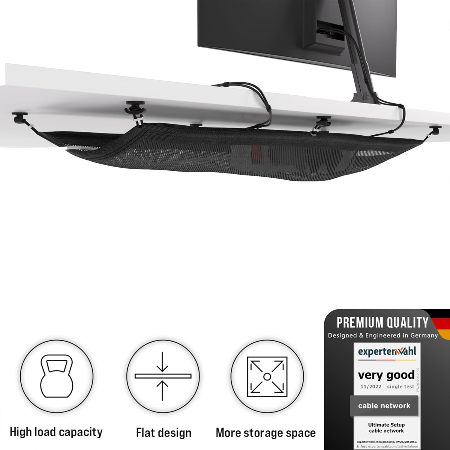 Under Desk Cable Management Ne - Desk Setup Net のレビューと価格