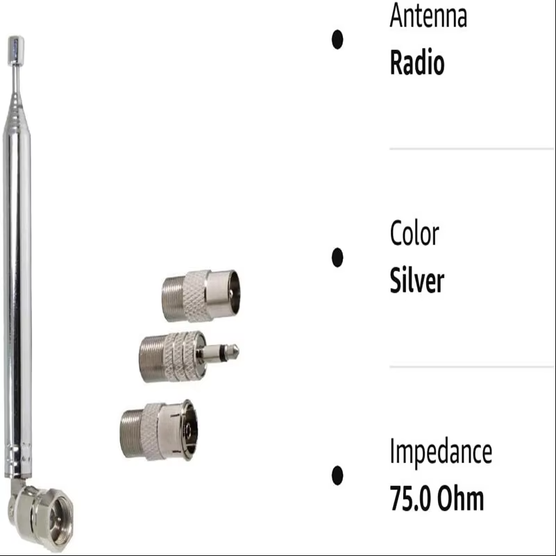FM Radio Antenna Indoor FM Tel - Desk Hifi Setup のレビューと価格