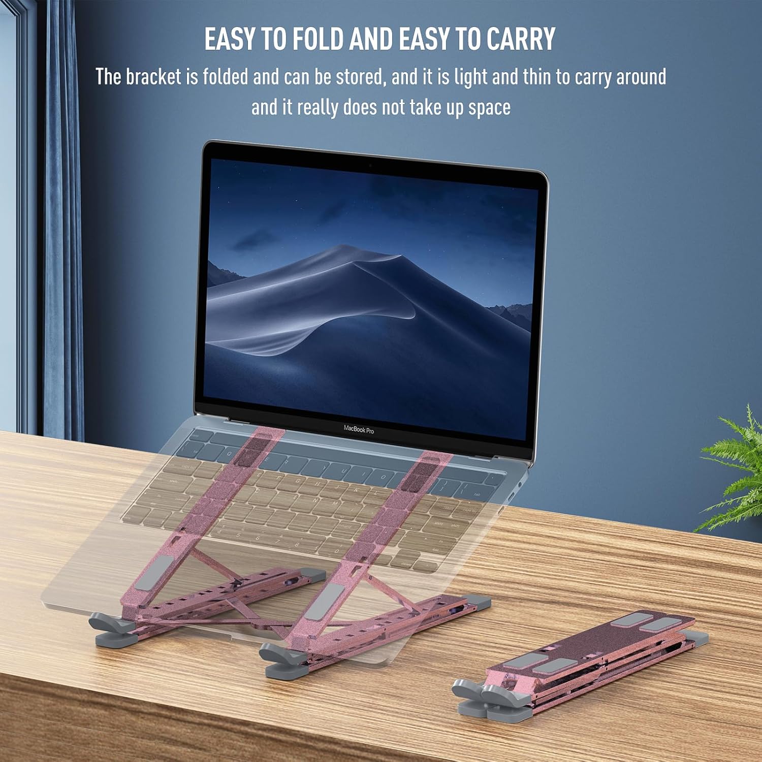 Portable Laptop Stand Foldable - Desk Setup Riser のレビューと価格