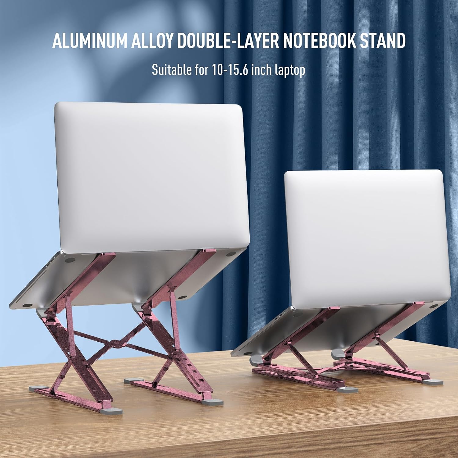 Portable Laptop Stand Foldable - Desk Setup Riser のレビューと価格