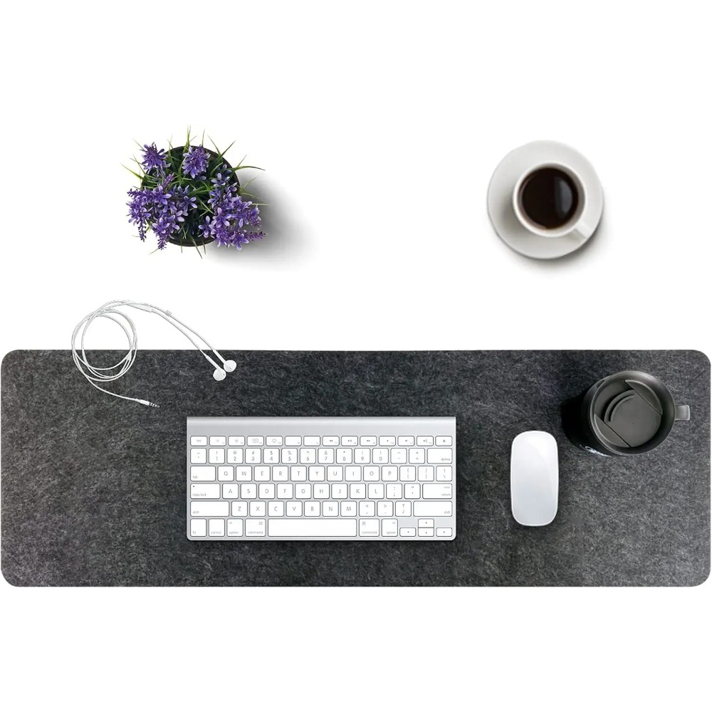 Felt Desk Mat Computer Mat for - Desk Setup Carpet のレビューと価格