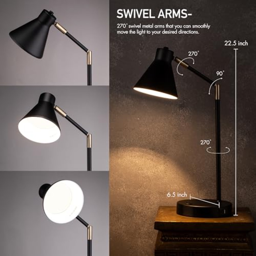 Astrum - LED Desk Lamp with Du - Led Desk Light Usb のレビューと価格