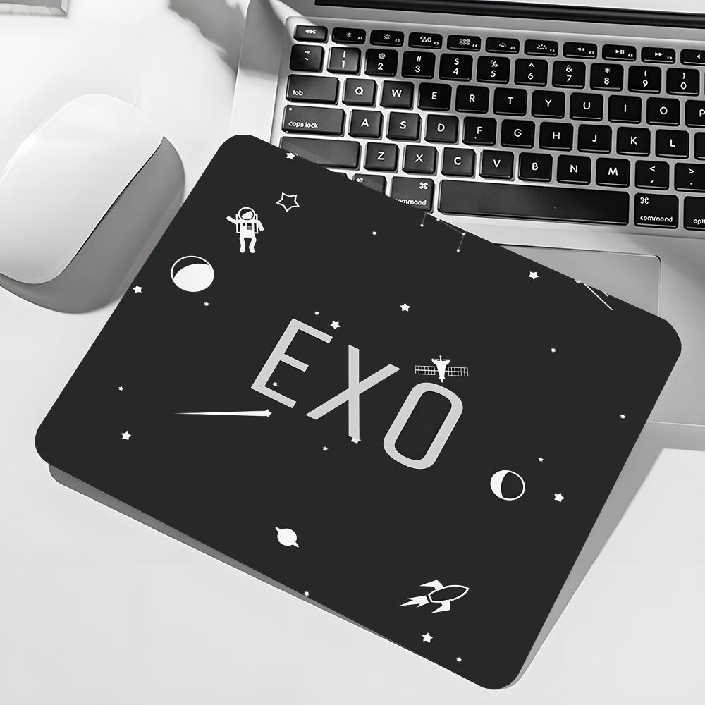 EXO Logo Kpop Mouse Pad Gamer  - Desk Setup Kpop のレビューと価格