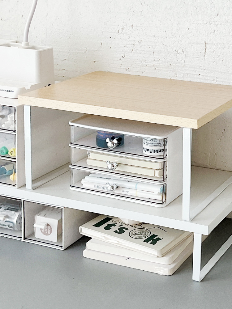 Desktop Organizer Ra Monitor R - Monitor Riser Wood のレビューと価格