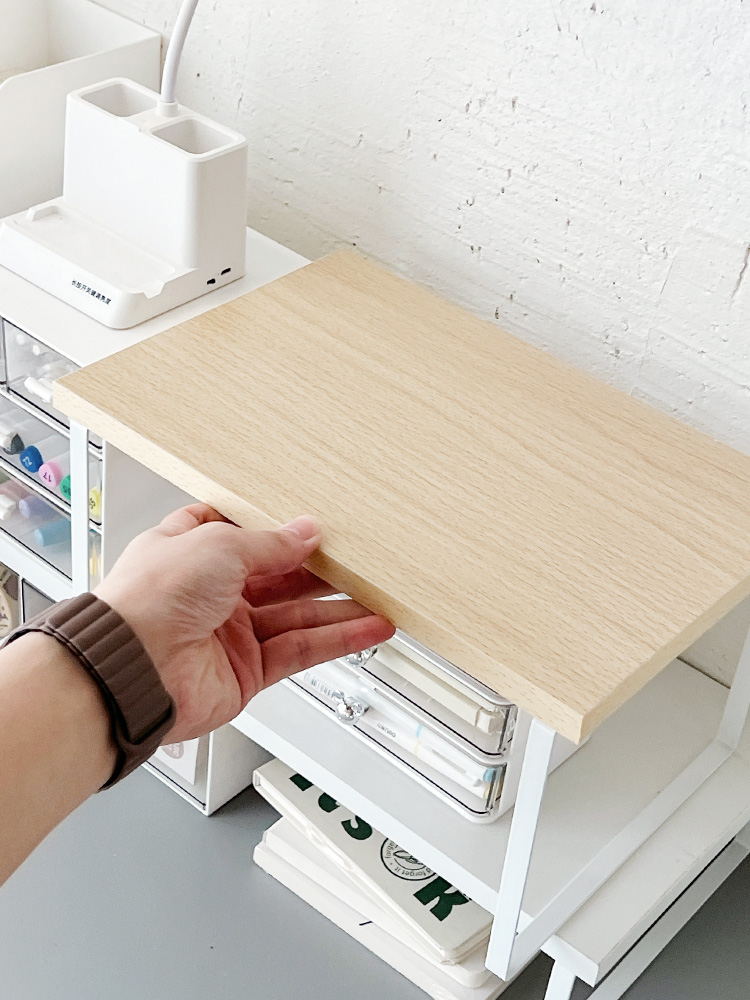 Desktop Organizer Ra Monitor R - Monitor Riser Wood のレビューと価格