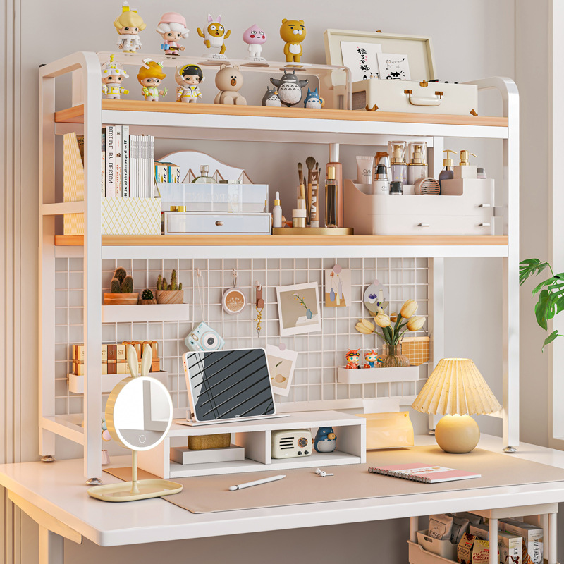 Bookshelf Bookcase With Grid D - Desk Setup Study のレビューと価格