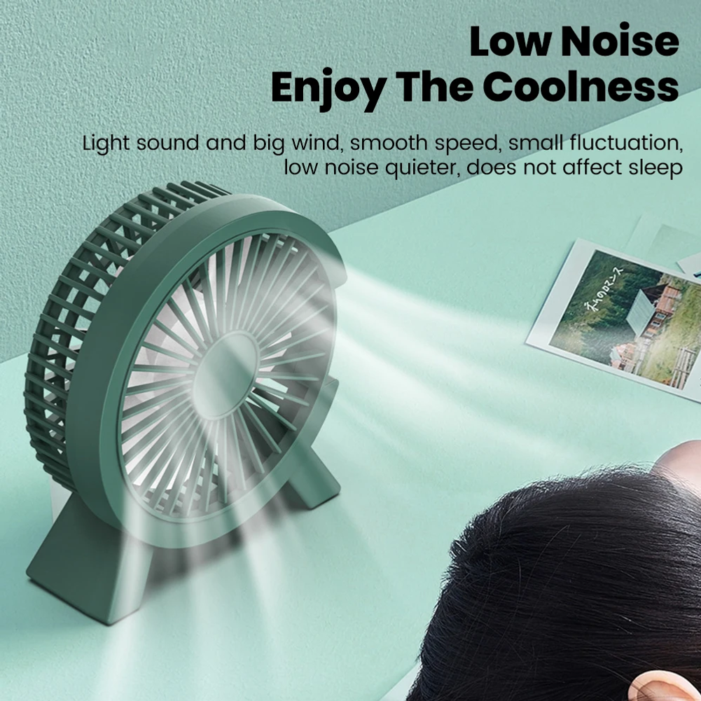 Mini USB Rechargeable Table Fa - Fan Desk Small Usb のレビューと価格