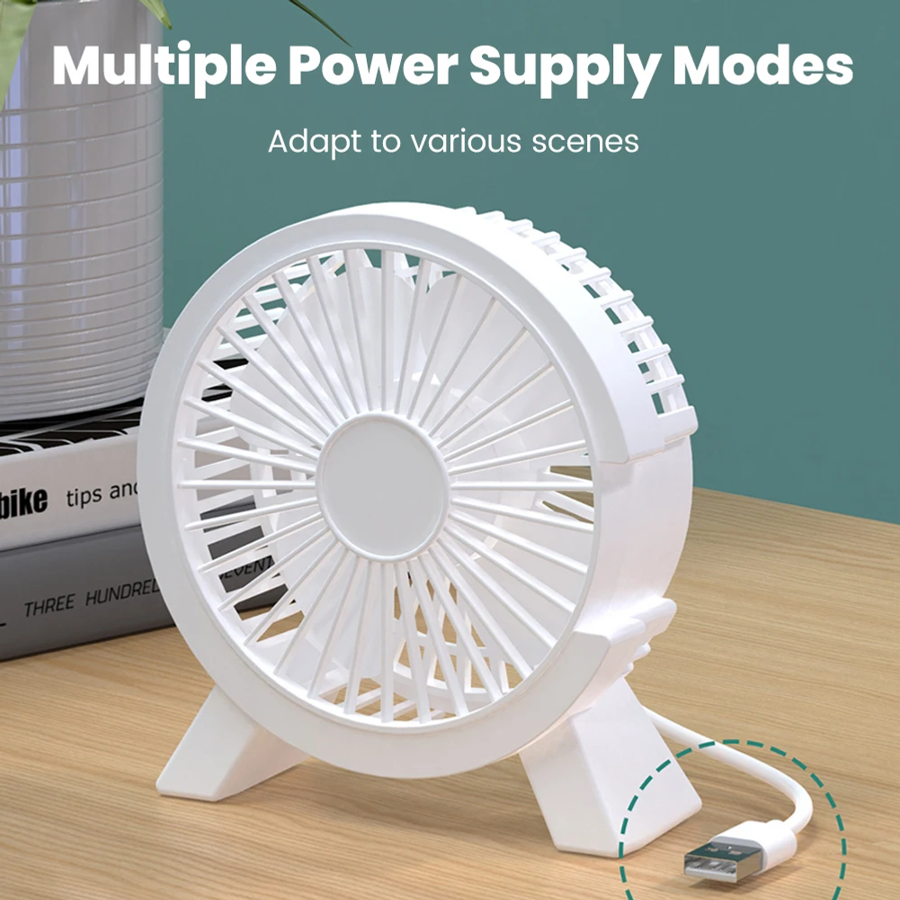 Mini USB Rechargeable Table Fa - Fan Desk Small Usb のレビューと価格