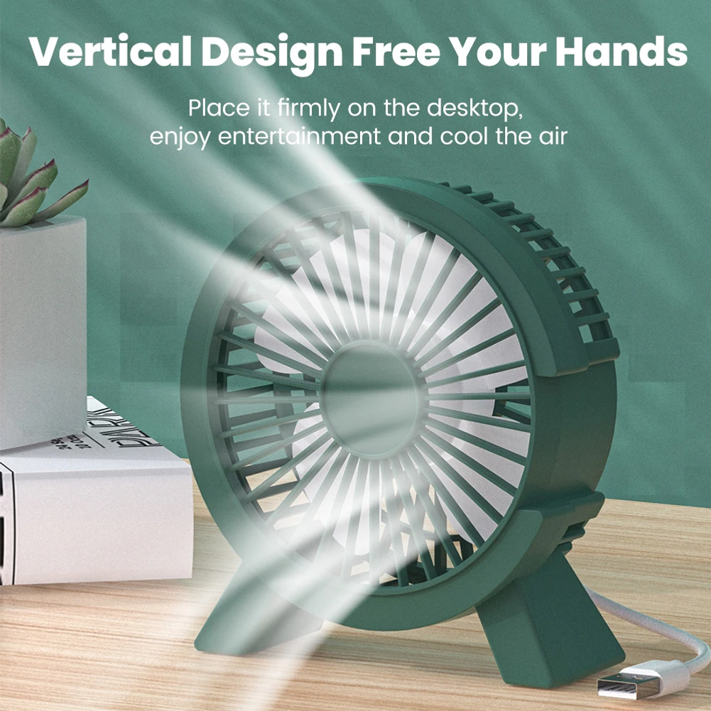 Mini USB Rechargeable Table Fa - Fan Desk Small Usb のレビューと価格