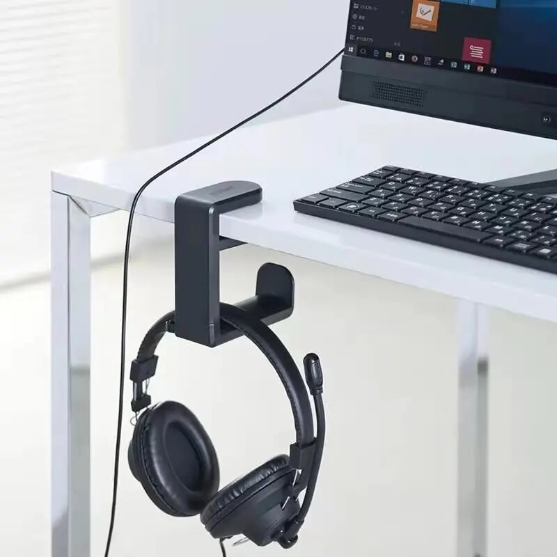 Under Desk Headphone Holder Ro - Desk Setup Design のレビューと価格