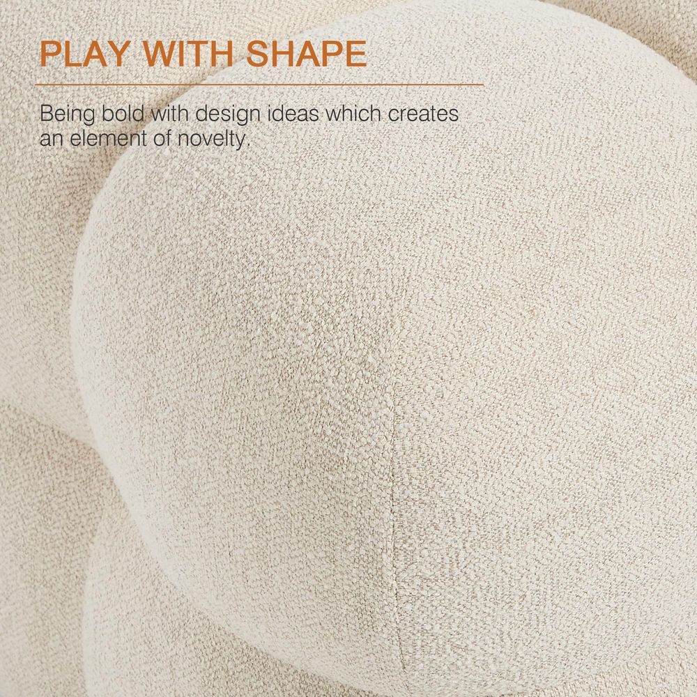 Square Pouf Ottomans Footstool - Desk Setup Room のレビューと価格