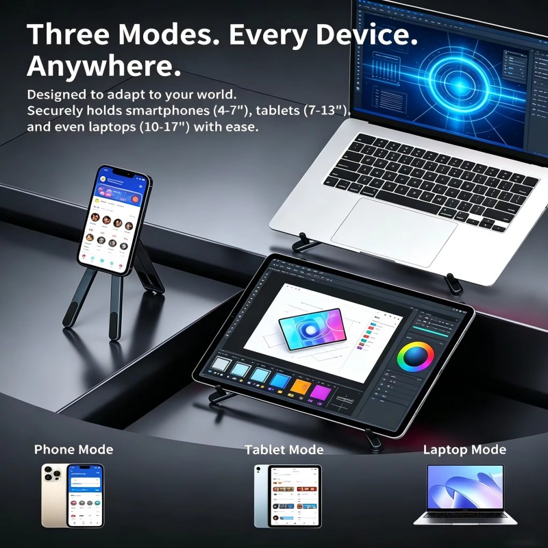 Magnetic Phone Holder Laptop A - Desk Setup Macbook のレビューと価格