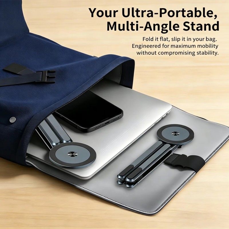 Magnetic Phone Holder Laptop A - Desk Setup Macbook のレビューと価格