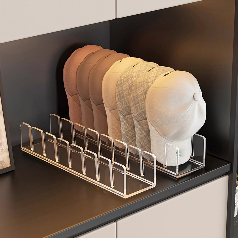 Acrylic Hat Storage Rack, Home - Desk Setup Design のレビューと価格